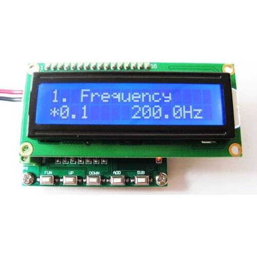 New Adjustable 3-Phase Sine Wave Signal Generator 0.1Hz to 2000Hz Output Frequency Module