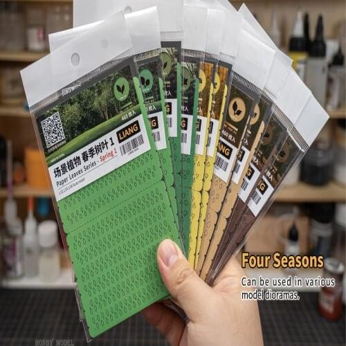 Scene Making Plants Leaves Gundam Military Model Sand Table Tools Scene Effect DIY Tools Building Construction Diorama 1/48