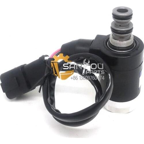 PC120-5 PC120-6 DC 24V Excavator Rotary Solenoid Valve 203-60-62171 203-60-62161 203-60-56180 for Komatsu 2036062171