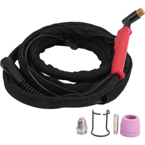 Plasma Cutter Torch Air Cutting Gun Machine with Red Handle ABS Electronic Welding Tools AG-60 Plasma Air Cutter