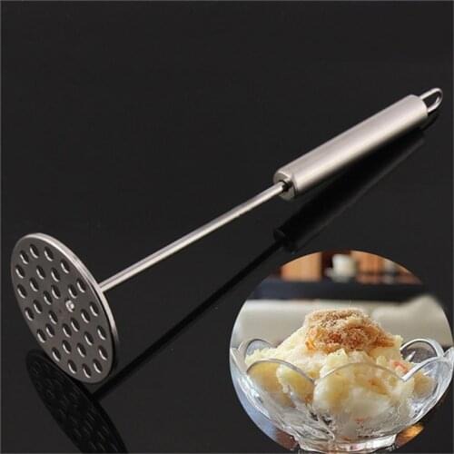 Stainless Steel Potato Press Mud Potato Mash Pressed Tools Sturdy Stainless Steel Potato Masher Potato Press Tools