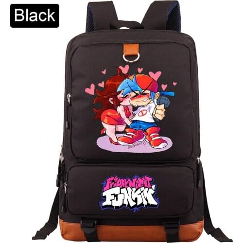 Friday Night Funkin Backpack For Boys Girls Travel Shoulder Backpack Student Large Capacity Daily Bookbag Rucksack Mochila