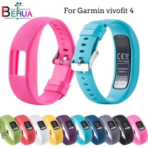 Silicone Sports strap For Garmin vivofit 4 Replacement L/S Size Comfortable Strap wristband For Garmin vivofit 4 Quality strap