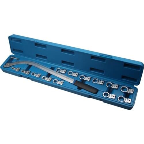 15pc Auxiliary Timing Belt Tensioner Pulley Wrench Set 12-19mm