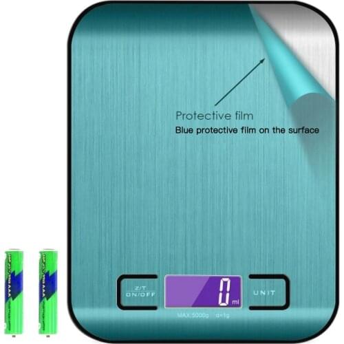 5/10kg Household Kitchen Scale Electronic Food Scales Diet Scales Measuring Tool Slim Digital Electronic Weighing Scale