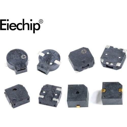 5PCS SMD Buzzer 5020 7525 8530 9650 3V 3.6V 5V Magnetic MINI Active Passive Piezo Buzzers Loudspeaker For Arduino Electro Kit