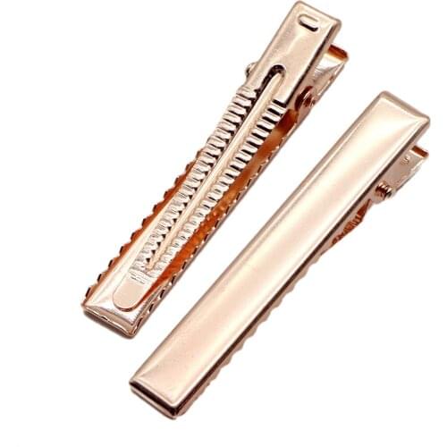 David accessories Metal Alligator Hair Clips For Bows DIY Hairpins Kids Barrettes Headdress Hair Accessories 100pcs,100Yc11138