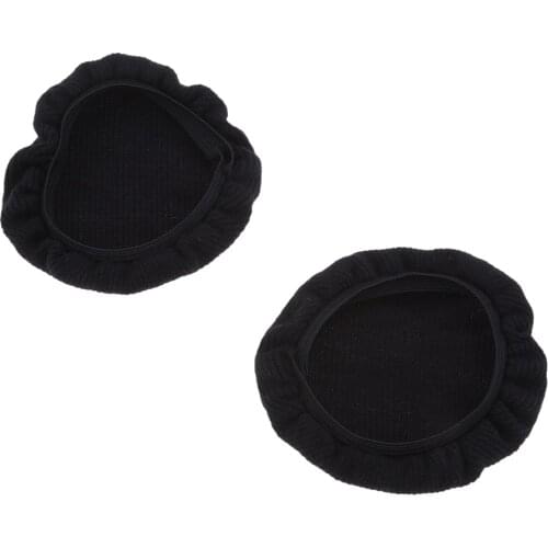 Stretchable Fabric Headphone Covers/Washable Sanitary Earcup Earpad Covers Fit Headphones within 6-8.5cm Ear pads Earphones