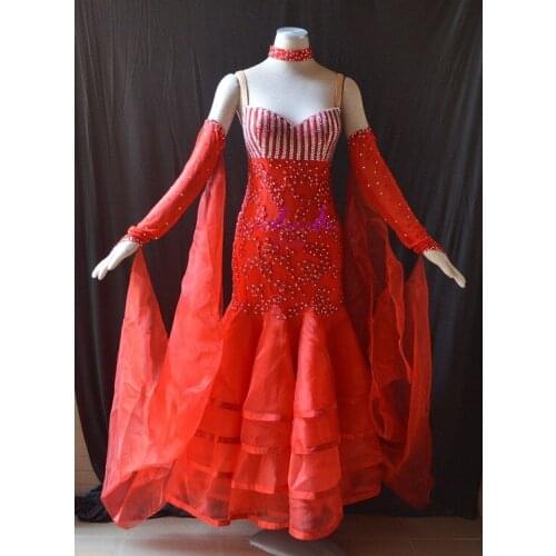 KAKA DANCE B1543,New Ballroom Standard Dance Dress,Waltz Ballroom Competition Dress,ballroom dance competition dresses
