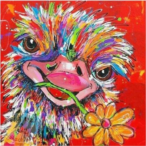 ArtBack 5d diy diamond painting chicks painted pattern full square bird diamond embroidery 3d full round drill wall sticker