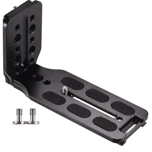 L Shape QR Vertical Shooting Bracket Quick Release Plate for Canon Nikon Sony DSLR Camera for Zhiyun Crane 2/3 Moza AIR Feiyu