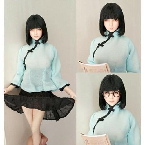 1:6 Scale female student Clothes Set (no figure) Model For 12" Figure Body Doll