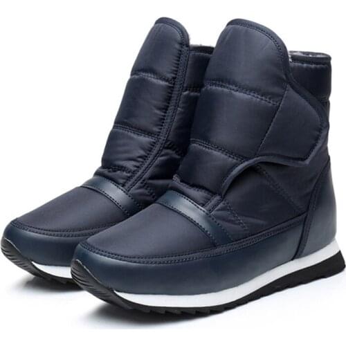 Winter New Men Warm Boots Mens Wild Plus Velvet Thickening Students Flat Cotton Shoes Ladies Large Size Short Tube Snow Boots