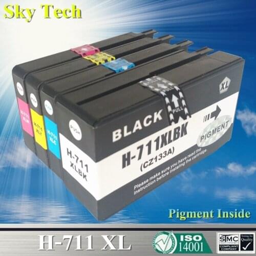 Compatible Ink Cartridge For HP711XL HP-711XL , For HP Designjet T120 / HP Designjet T520 Printer