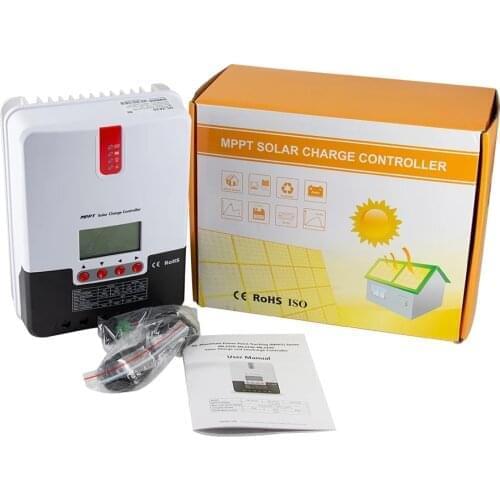 SRNE MPPT Solar Charge Controller 60A 12V/24V 36V/48V Solar Panel LCD Display Battery Charger RV ML4860