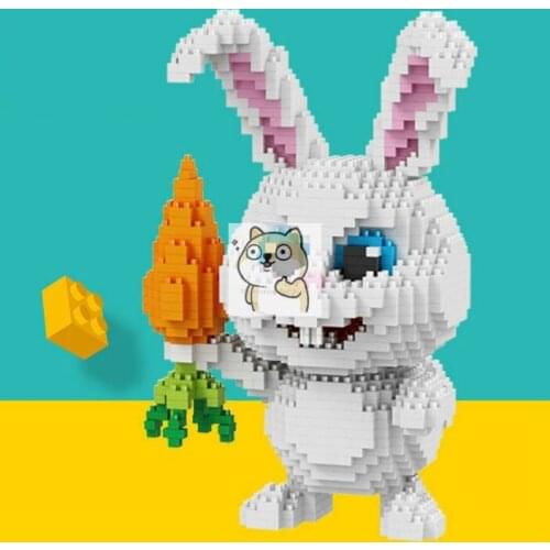 Building blocks small particles childrens toys spell insert large snowball building blocks educational toys