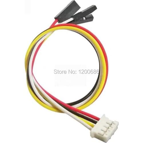 1007 24AWG 4P 200MM XH2.54 dupont 2.54 1P 2.54MM dupont 2.54 3 terminal 20cm female and 4 terminal 20cm female