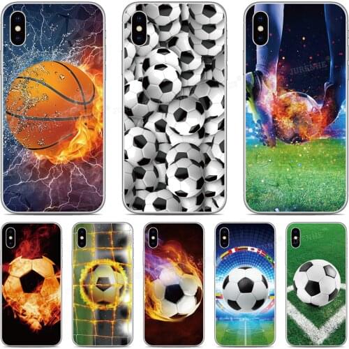 Printed Football Soccer Cover For Vsmart Active 1 Plus Star 3 JOY 4 Live BQ Aquaris X2 X Pro U U2 Lite V VS Phone Case Fundas
