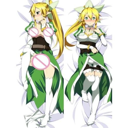 Kirigaya Suguha Japanese Coscase Anime Sword Art Online SAO otaku Dakimakura throw pillow cover Hugging Body PillowCase