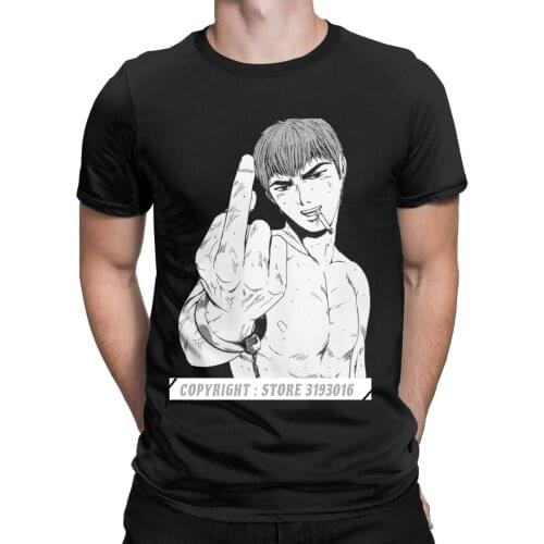 Great Teacher Onizuka GTO T Shirts Japan Plain Premium Cotton Streetwear Fitness Tee Shirt Harajuku Christmas Shirt