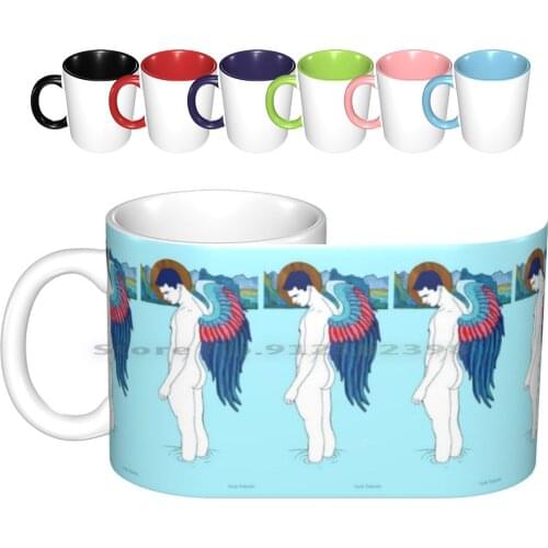 The Angel Of The Golden River Ceramic Mugs Coffee Cups Milk Tea Mug Angel Men Boy Lgbt Gay Art Creative Trending Vintage Gift