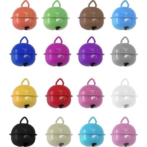 10 PCS Dog Cat Collar Bells Pet Collar Bell Charm Pendant 22mm for Dog Cat Collar Decoration and DIY Crafts