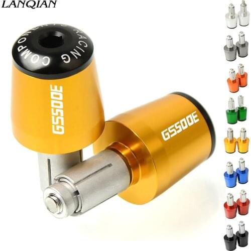 Motorcycle Grips Cap Cover Handlebar Hand Bar Gear Balanced Plug Slider For SUZUKI GS500E GS 500 E 500E 1994 1995 1996 1997