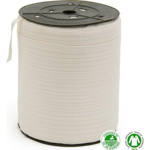 5yd/lot 10mm DIY80 combed high-density cotton webbing for Baby clothes neckline stitching piece, monk clothes tie DIY