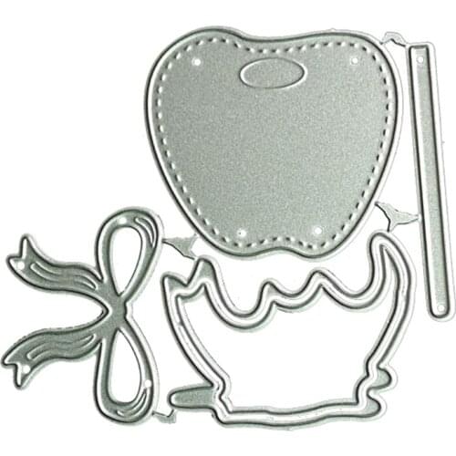 Ice Cream Metal Cutting Dies Stencil DIY Scrapbooking Album Paper Card Template Mold Embossing Craft Decoration