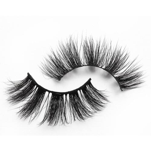 Natural 3D Mink Lashes Real Mink Hair Eyelashes 100% Cruelty Free Lashes Handmade Reusable False Eyelashes Popular Makeup Tools