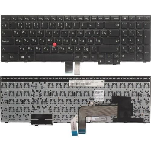 New Russian keyboard for lenovo IBM Thinkpad E550 E550C E555 E560 E565 RU laptop Keyboard NO backlight