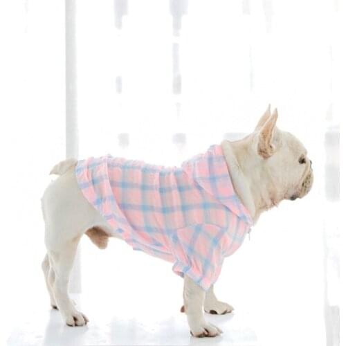 New Summer Dog Shirt Sun Protection Clothes Pomeranian Bichon Poodle Schnauzer Pug Maltese French Bulldog Clothing Corgi Costume