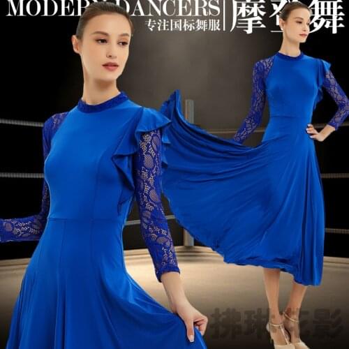 New ballroom dance competition dress dance ballroom waltz dresses standard dance dress women ballroom dress Y018