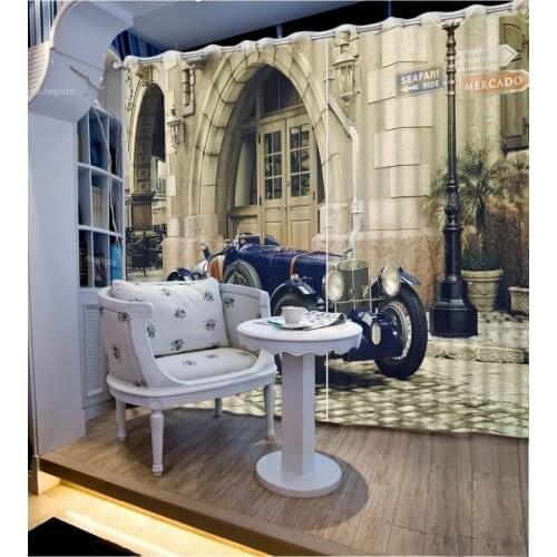 Luxury Blackout 3D Window Curtains For Living Room Bedroom return curtains car curtain