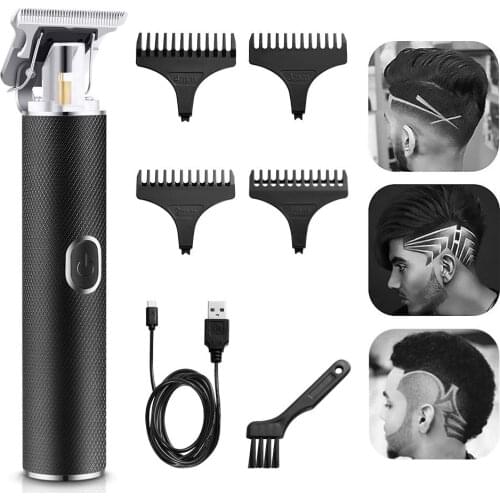 T Blade Trimmer,Zero Gapped Trimmers,0mm Baldhead Hair Clippers for Men, USB Rechargeable Clippers for Hair Cutting Outline