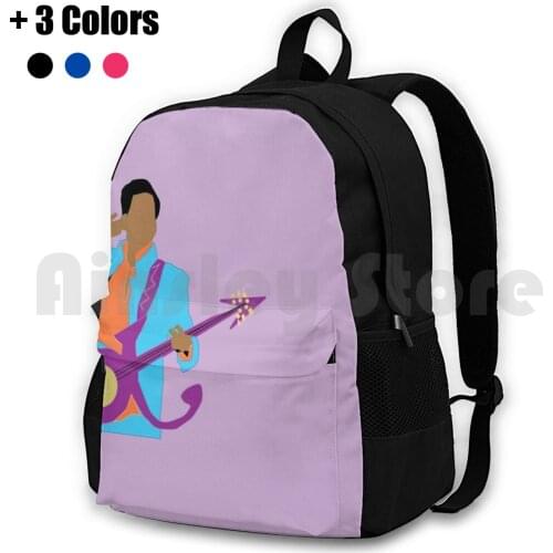 Performance Outdoor Hiking Backpack Waterproof Camping Travel Prince Music Bands Prince Rogers Nelson