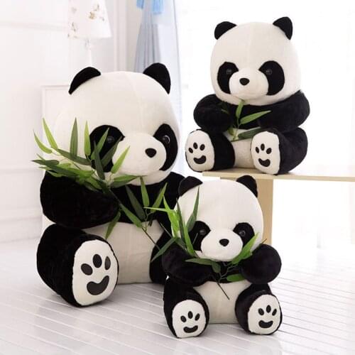 1PC 9/12cm Lovely Super Cute Stuffed Animal Soft Panda Plush Toy Birthday Christmas Gift Present Stuffed Toy for Kids Baby
