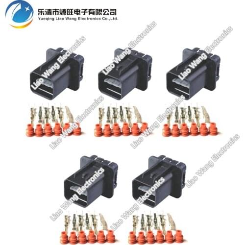 5 Sets 6 Pin replacement pieces of domestic parts with the terminal DJ70610YA-2.2-11 Car connector