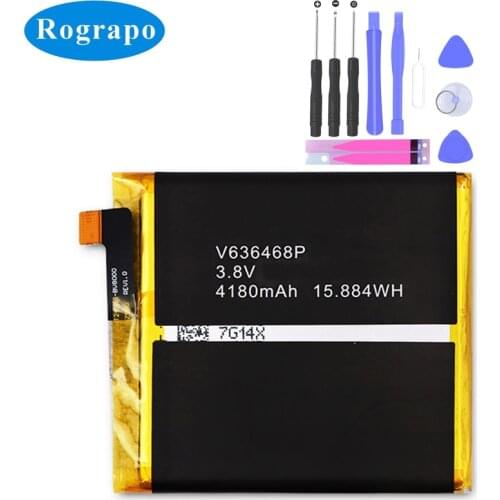 New 4180mAh V636468P Replacement Battery For Blackview BV8000 / BV8000 Pro Smart Mobile Phone Batteries Bateria Original