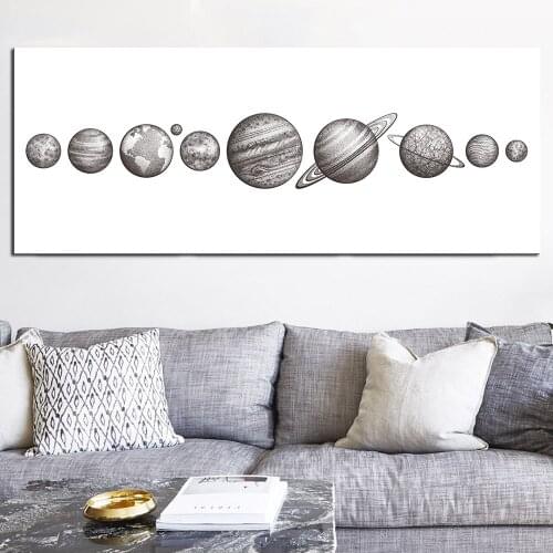 Black white space planet diy Diamond Painting mosaic Diamond stitch Full drill 5d diamond Embroidery A2193