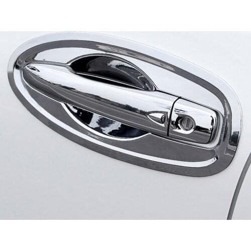 For Nissan Rogue X-Trail T32 2014 2015 2016 2017 Door Handle Bowl Cover Cup Cavity Trim Insert Catch Molding Garnish Accessories
