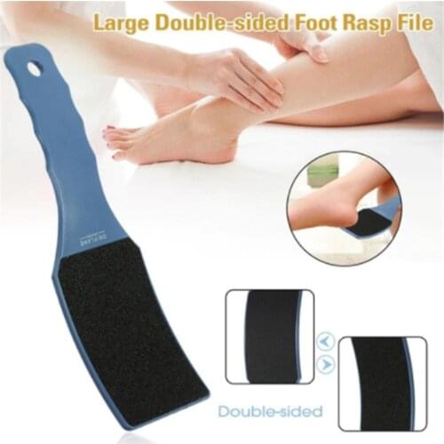 Double Side File Pedicure Tool Foot Care Large Sandpaper Rasp Foot File Tools Coarse Callous Remover Hard Skin Grinding Skin