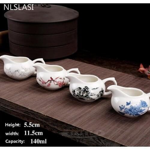 Ceramic public cup tea leak set Tea set tea set accessories tea thickened heat-resistant tea set household cup ceramic