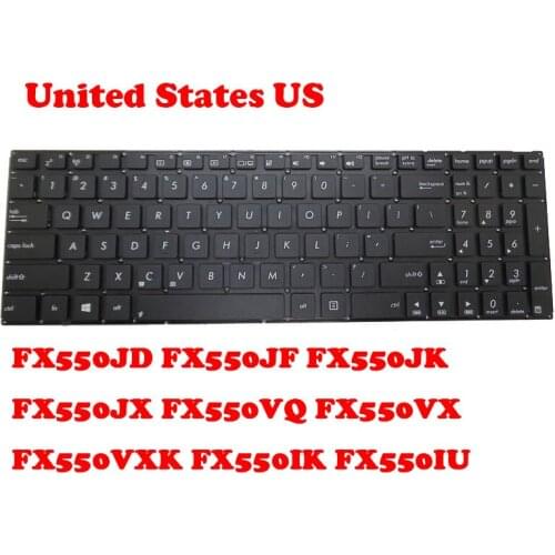 Laptop Keyboard For ASUS FX550JD FX550JF FX550JK FX550JX FX550VQ FX550VX FX550VXK FX550IK FX550IU TW/UK/US/SP/PO/IT/FR France
