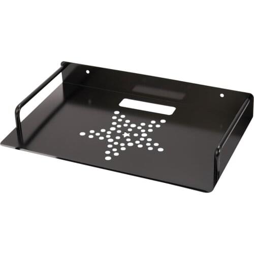 Space Aluminum Wall Mount Bracket Tv Accessories Wifi Router Tv Box Set-Top Box, Mini Computer