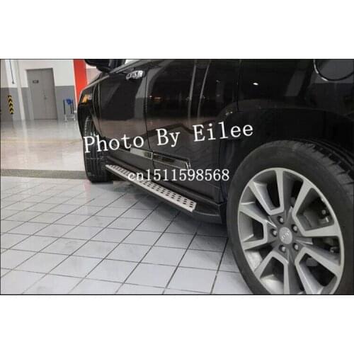 New Arrival!!! High quality aluminium FIT FOR Jeep Compass 2011-2016 running board side step Nerf bar