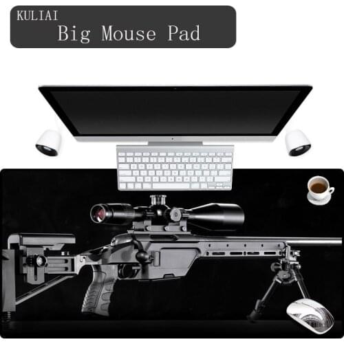 XGZ Personalized Rubber Non-slip Player Mouse Pad Gun Cool Black Bottom Computer MousePad for Rainbow Six Siege Hearthstone