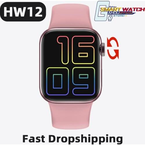 HW12 Full Screen Smart Watch cardio Fitness Sport Watches For Men Women Bluetooth Call Massage remainder PK HW16 HW22 PLUS