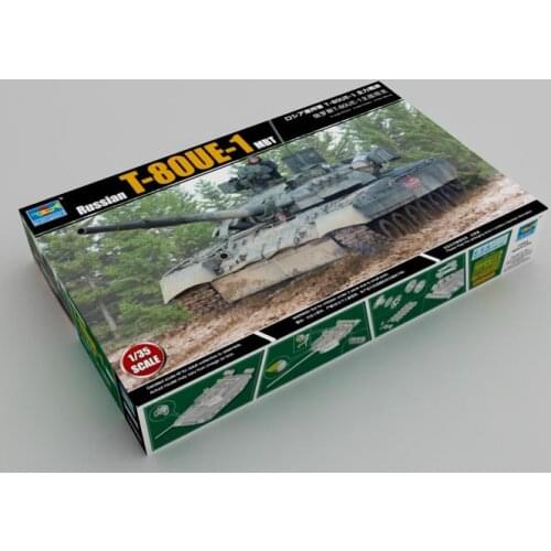 Trumpeter 09579 1/35 Russlan T-80UE-1 MBT