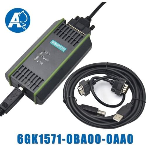 USB-MPI DP PPI for Siemens S7-200/300/400 PLC Programming Cable PC Adapter USB A2 6GK1571-0BA00-0AA0 PC Adapter For S7 System